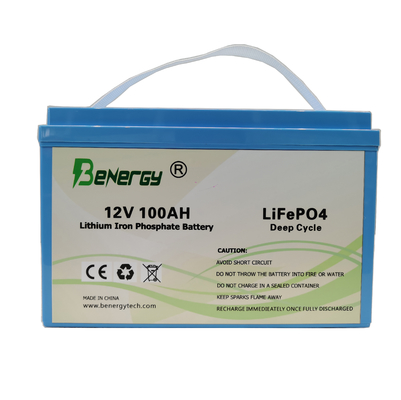 Bộ pin lithium chu kỳ sâu 12V 100ah 150ah 200ah LiFePO4 Ion Cell EV cho nguồn điện ngoài trời