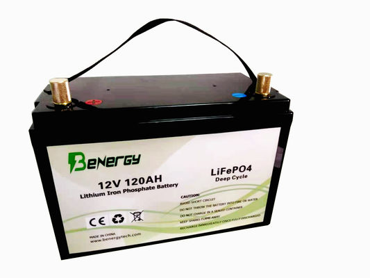 Bộ pin 120Ah 12V Lithium IP65 Gói phốt phát sắt Lithium 150A